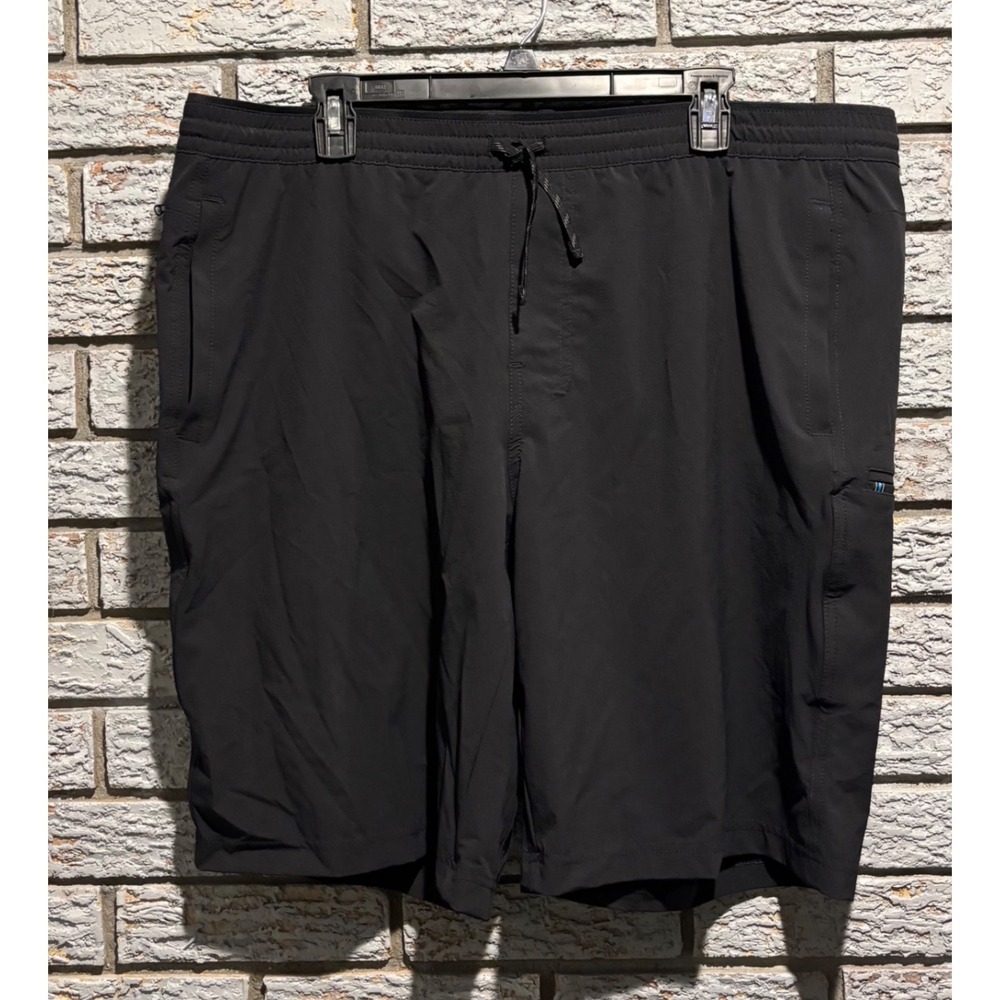 Kuhl Free Radikl Shorts Mens XXL Black Nylon Spandex Hiking Active Outdoor